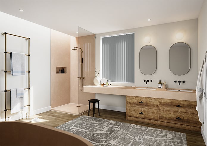 Treviso (Blackout), Slate Grey - Vertical Blind - Image 6